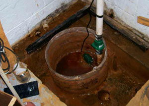 Extreme clogging and rust in a St Shotts sump pump system