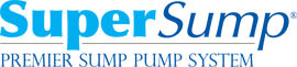 Logo for our SuperSump® Pump System, available in Deer Lake and other parts of Newfoundland and Labrador