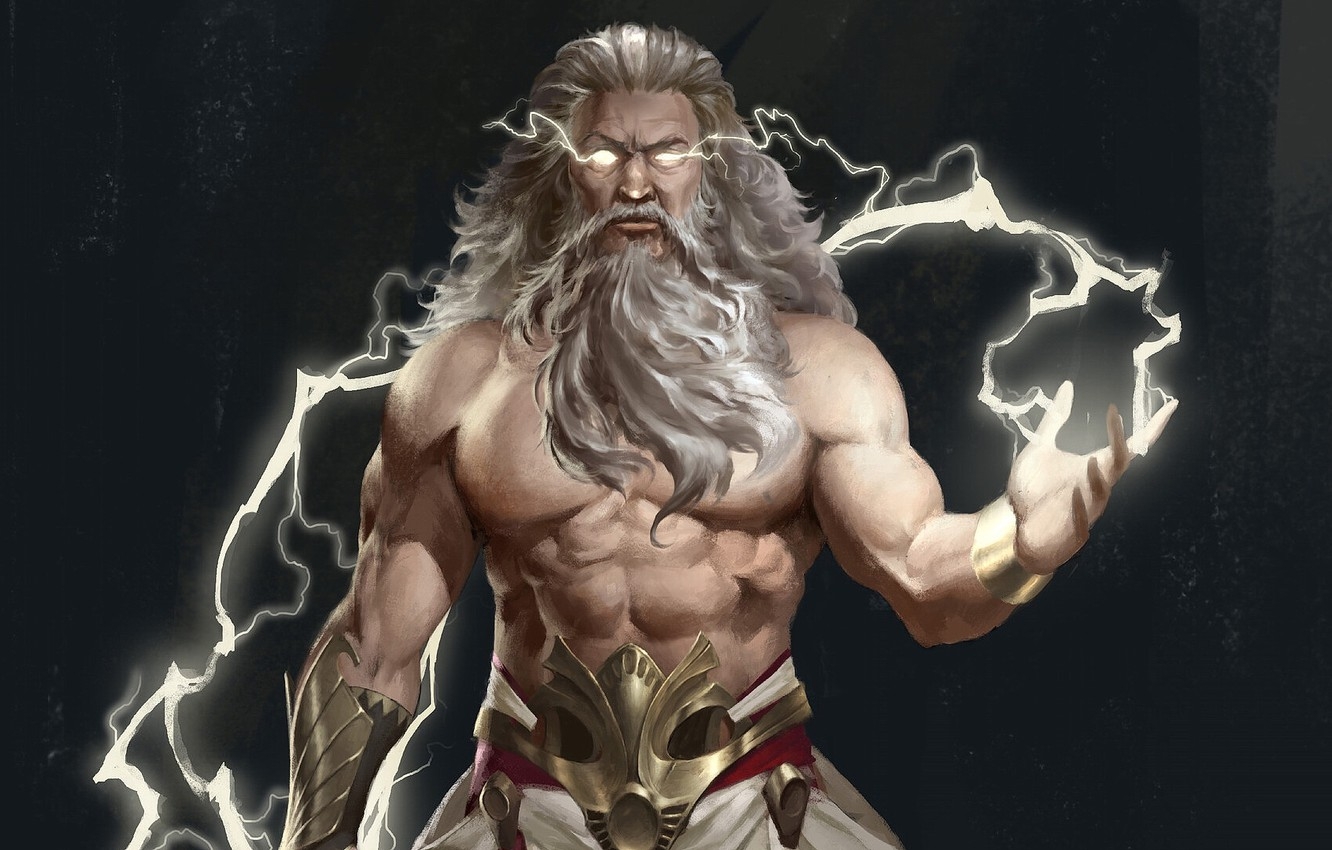 Who wins in a fight and who's more powerful in general, Zeus or