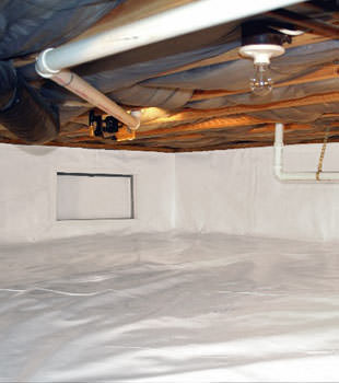 crawl space repair system in Massey Drive