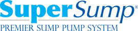Logo for our SuperSump® Pump System, available in Deer Lake and other parts of Newfoundland and Labrador