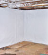 basement wall vapor barrier in Makinsons